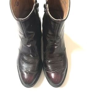 1198 Men's Western Ankle Boots Size 8D